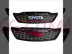 ABS พลาสติก สีดําหน้า Bumper Grille Fortuner 2012 ออโต้ Grille กับตัวอักษร