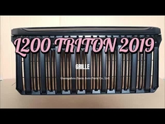 อะไหล่รถยนต์ สีดํา สีแดง รถยนต์ Bumper Grille สําหรับ Mitsubishi Triton L200 2019