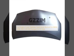 รถยนต์ครอบคลุมสแตนเลส โฮดโปเน็ตสําหรับ BMW 2018-2021 G30 38 เปลี่ยนเป็น CS Style