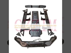 รถยนต์ Bumper Guard ด้านหน้า ด้านหลัง Bumper Guard Bull Bar Skid Plate สําหรับ Toyota 2022 Tundra