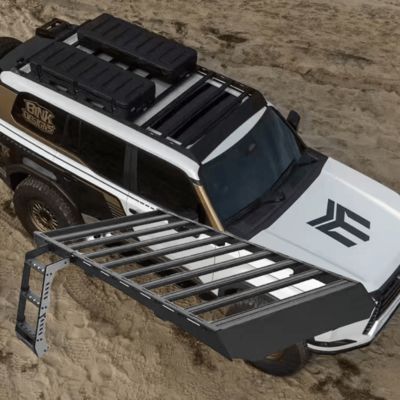 Customizable Black Aluminum Roof Rack for Lexus GX550 GX550H