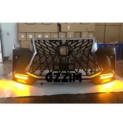 Toyota Vigo 2012 Plastic Front Bumper Grille Full Sets Bodykit Upgrade Parts To Lx Style
