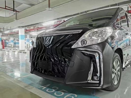Front Bumper Grille Bodykit With Specially Design Style Grille Full Sets For Alphard 2008 Upgrade To  2018