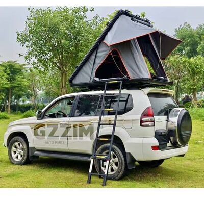 Factory Supply OEM/ODM 2.1m Triangle Aluminum Car Rooftop Tent Waterproof Hard Shell
