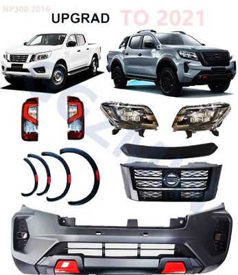 ISO9001 Nissan Frontier Wide Body Kit With Front กันชน สําหรับ NAVARA NP300