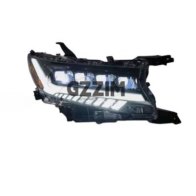 อะไหล่รถยนต์ ABS พลาสติก LED แสงหน้า อะไหล่ หัวไฟ สําหรับ Toyota Prado 2018-2022