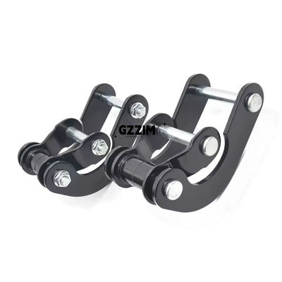 Land Cruiser 70 ซีรี่ย์ 75 ซีรี่ย์ หลังใบใบไม้สปริง G-Shackle Lift Kit Fits