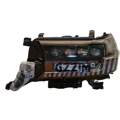 สภาพดีเยี่ยม แปลงไฟรถไฟฟ้า 4 ตา LED Head Lamp สําหรับอุปกรณ์เสริมรถยนต์ Toyota LC200 2016 ด้วยระดับสูงและความเหมาะสมที่ดีที่สุด