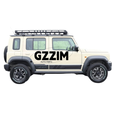 ซูซูกิ จิมมี่ สีดํา ABS ปลาสติกประตู Trim การพิมพ์