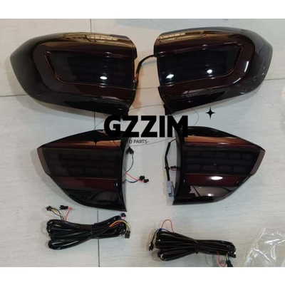 Car Parts LED Car Rear Lamp Light Modified Upgrade LED Brake Light Driving Tail Lights Assembly for Ford Everest 2016 -2020