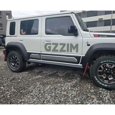 Side Door PP Matte Black Door Protection Molding Trim Panel 4Pcs for Suzuki Jimny JB74 JB64 2018-2024